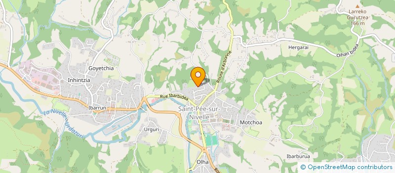 localisation de l'entreprise MONSIEUR PIERRE CALDUMBIDE à SAINT-PEE-SUR-NIVELLE