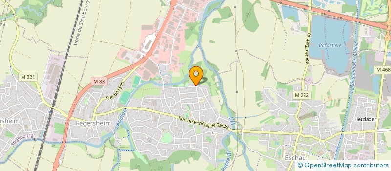 localisation de l'entreprise MONSIEUR PIERRE CALIGARIS  FEGERSHEIM