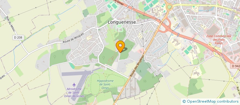 localisation de l'entreprise MONSIEUR PIERRE CALLAUD  LONGUENESSE