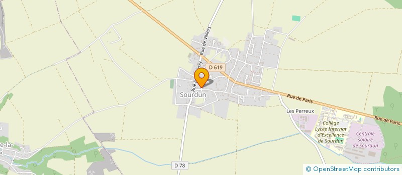 localisation de l'entreprise MONSIEUR PIERRE CALLOT  SOURDUN