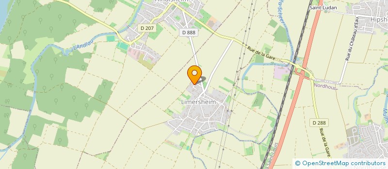 localisation de l'entreprise MONSIEUR PIERRE CALMEJANNE  LIMERSHEIM