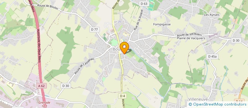 localisation de l'entreprise MONSIEUR PIERRE CALMELS  BOULOC