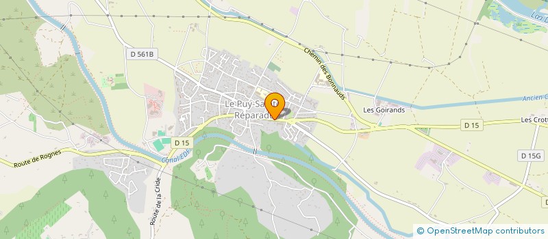 localisation de l'entreprise MONSIEUR PIERRE CALVET à LE PUY-SAINTE-REPARADE