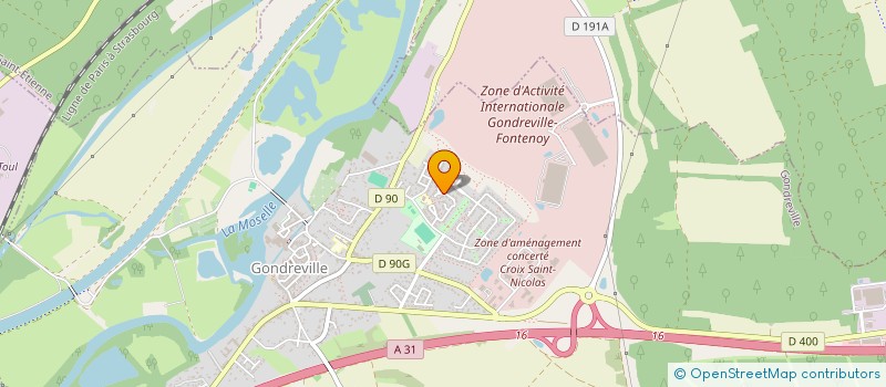 localisation de l'entreprise MONSIEUR PIERRE CAMAILLE  GONDREVILLE