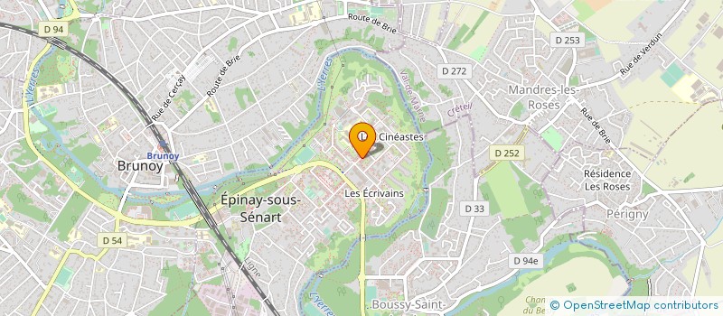 localisation de l'entreprise MONSIEUR PIERRE CAMBIANO à EPINAY-SOUS-SENART