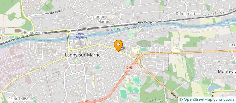 localisation de l'entreprise MONSIEUR PIERRE CAMBUS à LAGNY-SUR-MARNE