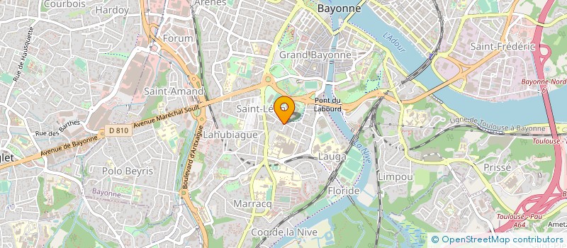 localisation de l'entreprise MONSIEUR PIERRE CAMINO à BAYONNE