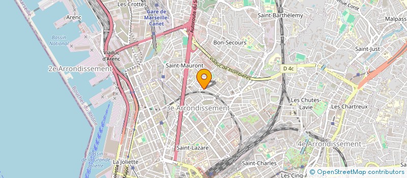 localisation de l'entreprise MONSIEUR PIERRE CAMPAIN à MARSEILLE