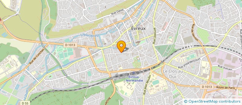 localisation de l'entreprise MONSIEUR PIERRE CAMPART à EVREUX