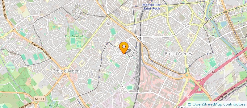 localisation de l'entreprise MONSIEUR PIERRE CAMPOS à MONTPELLIER