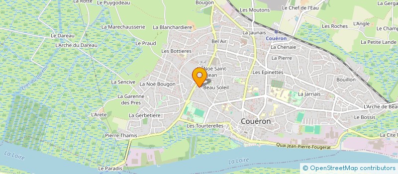 localisation de l'entreprise MONSIEUR PIERRE CAMUS à COUERON