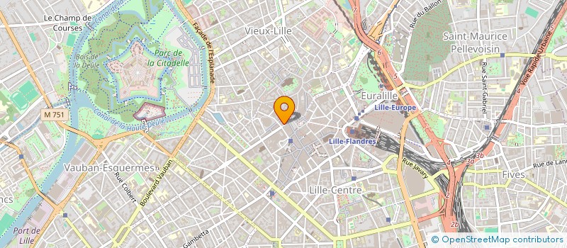 localisation de l'entreprise MONSIEUR PIERRE CANART DUBRAY  LILLE