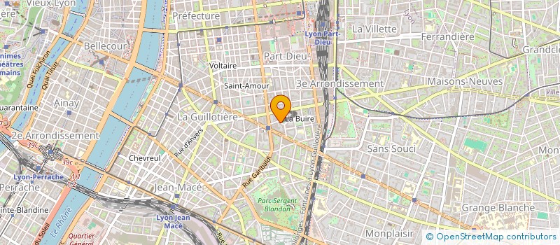 localisation de l'entreprise MONSIEUR PIERRE CANCIAN  LYON