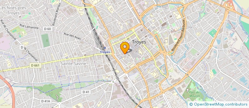 localisation de l'entreprise MONSIEUR PIERRE CANEY à TROYES