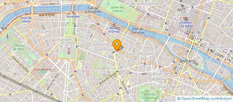 localisation de l'entreprise MONSIEUR PIERRE CANGARDEL à PARIS