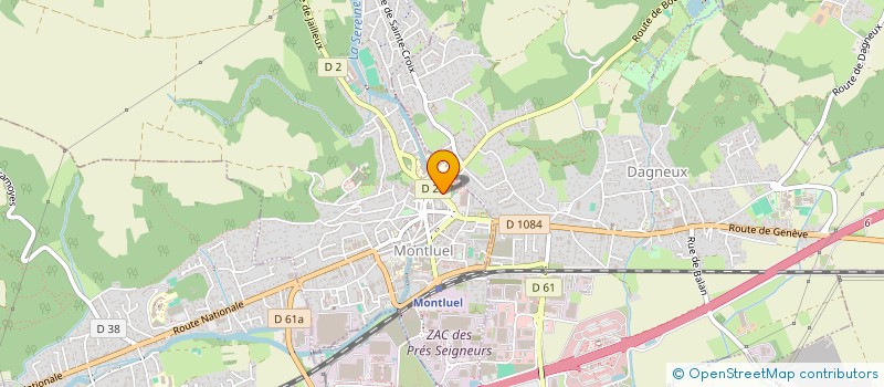 localisation de l'entreprise MONSIEUR PIERRE CANIAUX  MONTLUEL