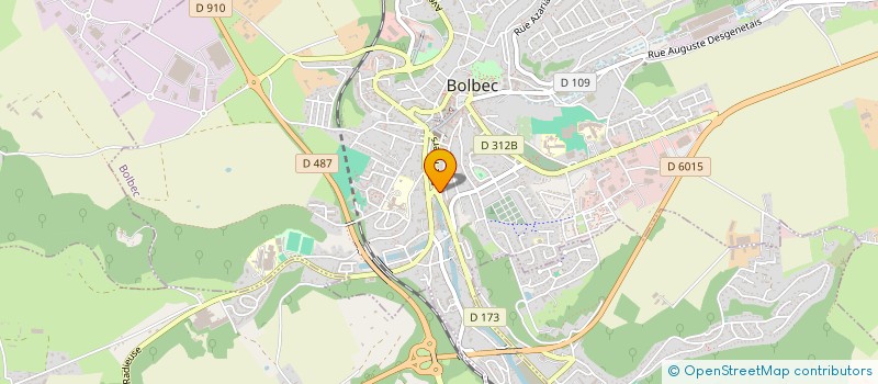 localisation de l'entreprise MONSIEUR PIERRE CANTON  BOLBEC