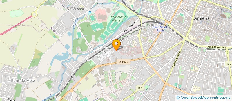 localisation de l'entreprise MONSIEUR PIERRE CAPEL  AMIENS