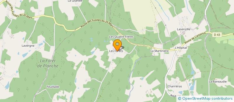 localisation de l'entreprise MONSIEUR PIERRE CAPELOT à SAINT-VINCENT-DE-CONNEZAC