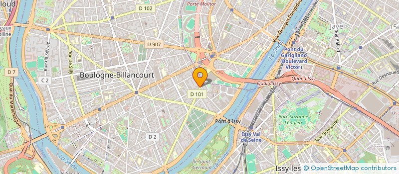 localisation de l'entreprise MONSIEUR PIERRE CAPILLON à BOULOGNE-BILLANCOURT