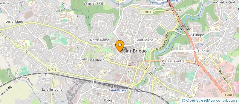 localisation de l'entreprise MONSIEUR PIERRE CAPLOT à SAINT-BRIEUC