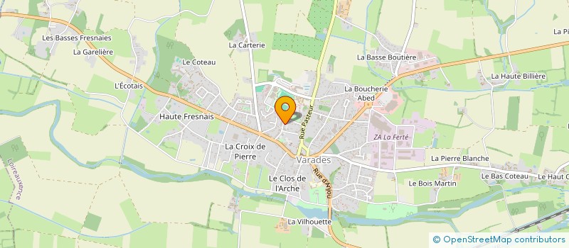 localisation de l'entreprise MONSIEUR PIERRE CAPONI  LOIREAUXENCE