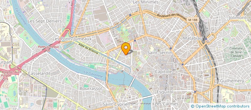 localisation de l'entreprise MONSIEUR PIERRE CAPRINI à TOULOUSE