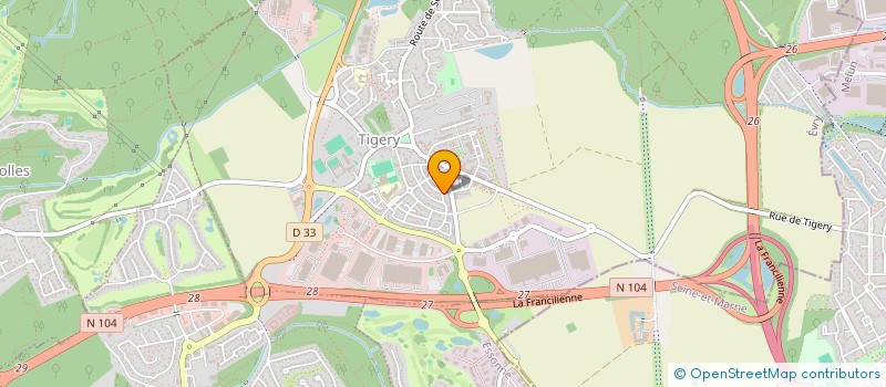 localisation de l'entreprise MONSIEUR PIERRE CAPRON  TIGERY