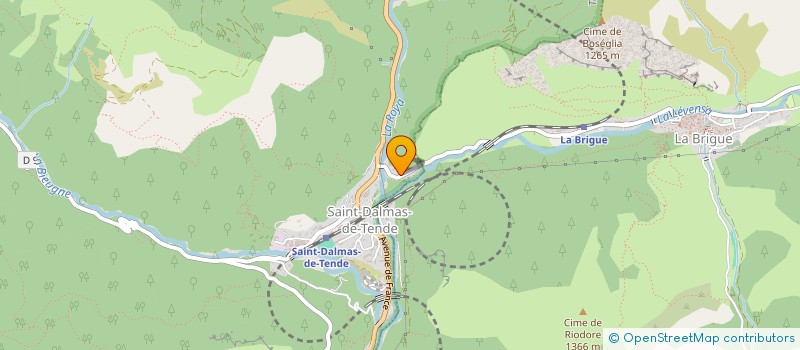 localisation de l'entreprise MONSIEUR PIERRE CAPRONI à TENDE