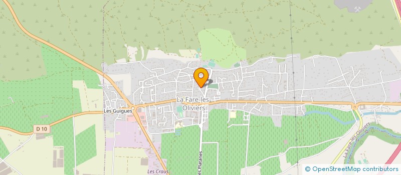 localisation de l'entreprise MONSIEUR PIERRE CARABOEUF  LA FARE LES OLIVIERS