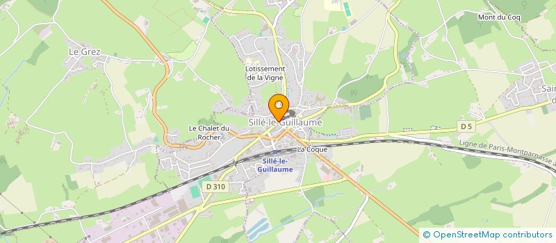 localisation de l'entreprise MONSIEUR PIERRE CARDERA  SILLE-LE-GUILLAUME