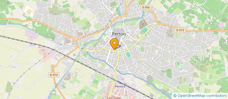 localisation de l'entreprise MONSIEUR PIERRE CAREDDU  PERTUIS