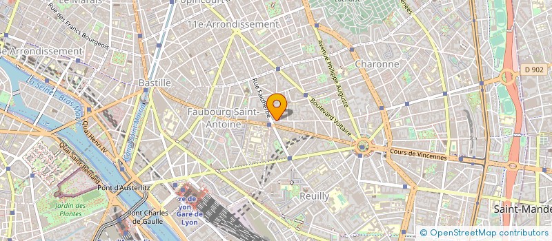 localisation de l'entreprise MONSIEUR PIERRE CARLET  PARIS