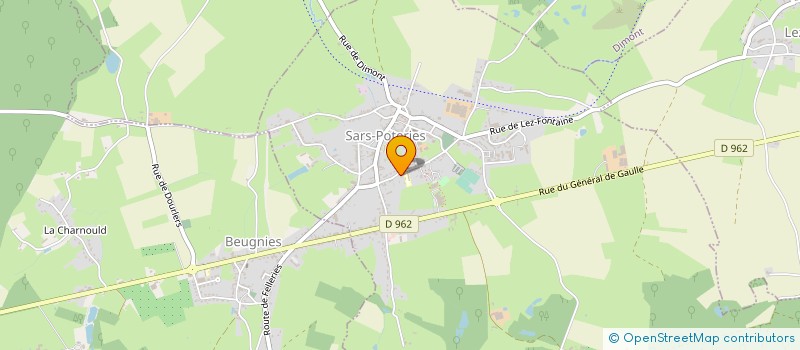 localisation de l'entreprise MONSIEUR PIERRE CARLIER à SARS-POTERIES