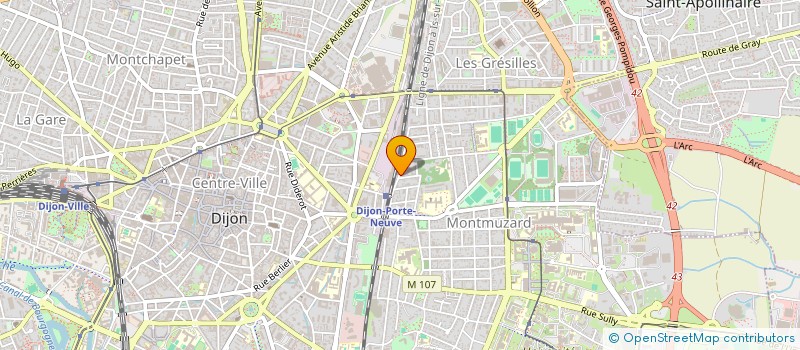 localisation de l'entreprise MONSIEUR PIERRE CARNET à DIJON