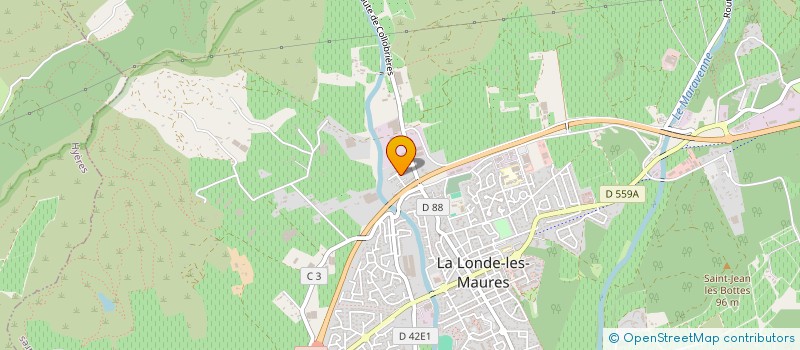 localisation de l'entreprise MONSIEUR PIERRE CARRA à LA LONDE-LES-MAURES