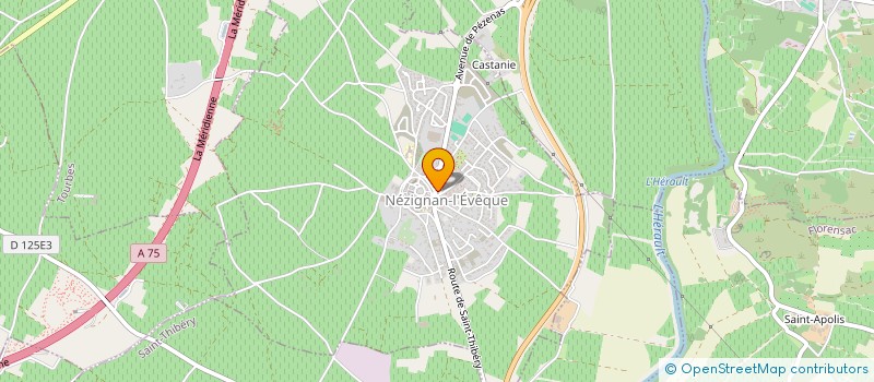 localisation de l'entreprise MONSIEUR PIERRE CARRATIE  NEZIGNAN-L'EVEQUE