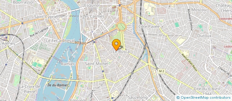 localisation de l'entreprise MONSIEUR PIERRE CARRAUD à TOULOUSE