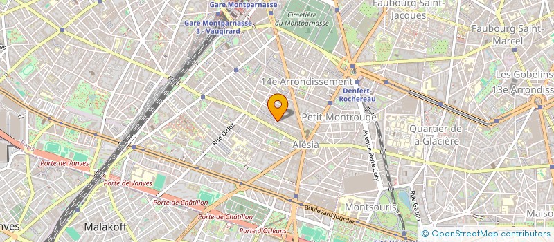 localisation de l'entreprise MONSIEUR PIERRE CARRICHON à PARIS