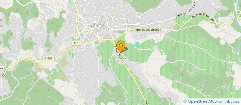localisation de l'entreprise MONSIEUR PIERRE CARRIO à LORGUES