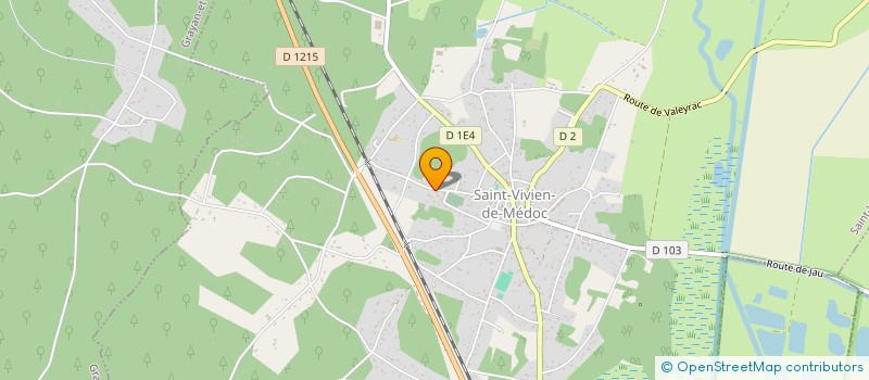 localisation de l'entreprise MONSIEUR PIERRE CARTIER  SAINT-VIVIEN-DE-MEDOC