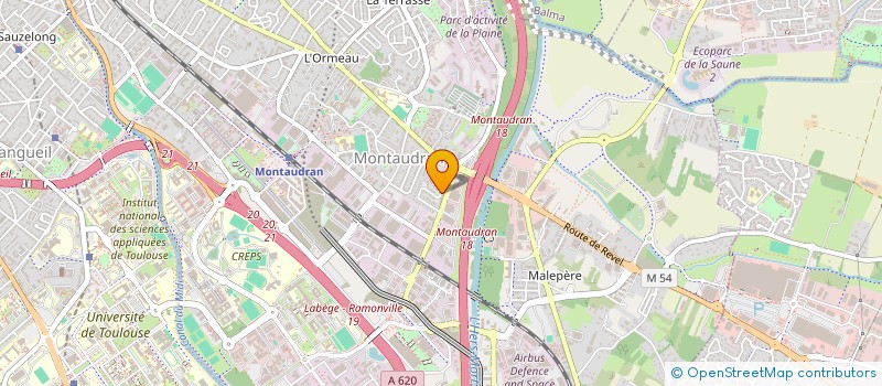 localisation de l'entreprise MONSIEUR PIERRE CARTON  TOULOUSE
