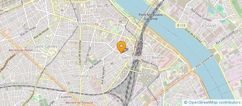 localisation de l'entreprise MONSIEUR PIERRE CASSAGNO à BORDEAUX