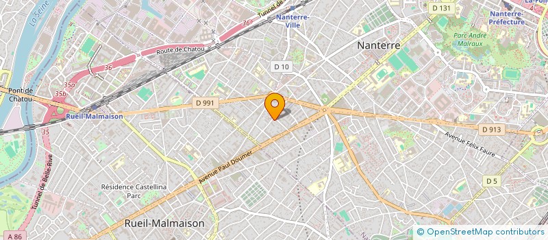localisation de l'entreprise MONSIEUR PIERRE CASSARD à NANTERRE