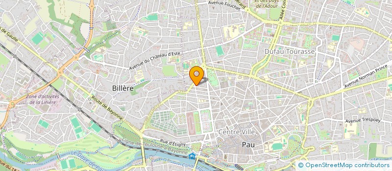 localisation de l'entreprise MONSIEUR PIERRE CASTELLANI à PAU