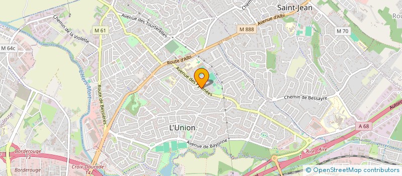 localisation de l'entreprise MONSIEUR PIERRE CASTERAS à L'UNION