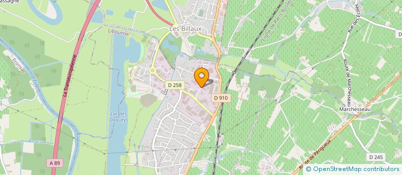 localisation de l'entreprise MONSIEUR PIERRE CATARD  LIBOURNE