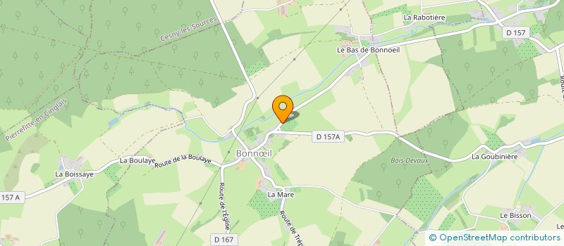 localisation de l'entreprise MONSIEUR PIERRE CATEL  BONNIL