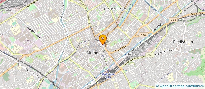 localisation de l'entreprise MONSIEUR PIERRE CATHALA à MULHOUSE