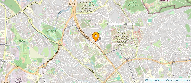localisation de l'entreprise MONSIEUR PIERRE CATTERINI à MONTPELLIER